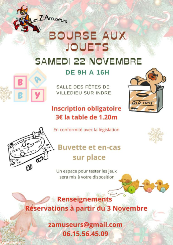 Bourse aux jouets