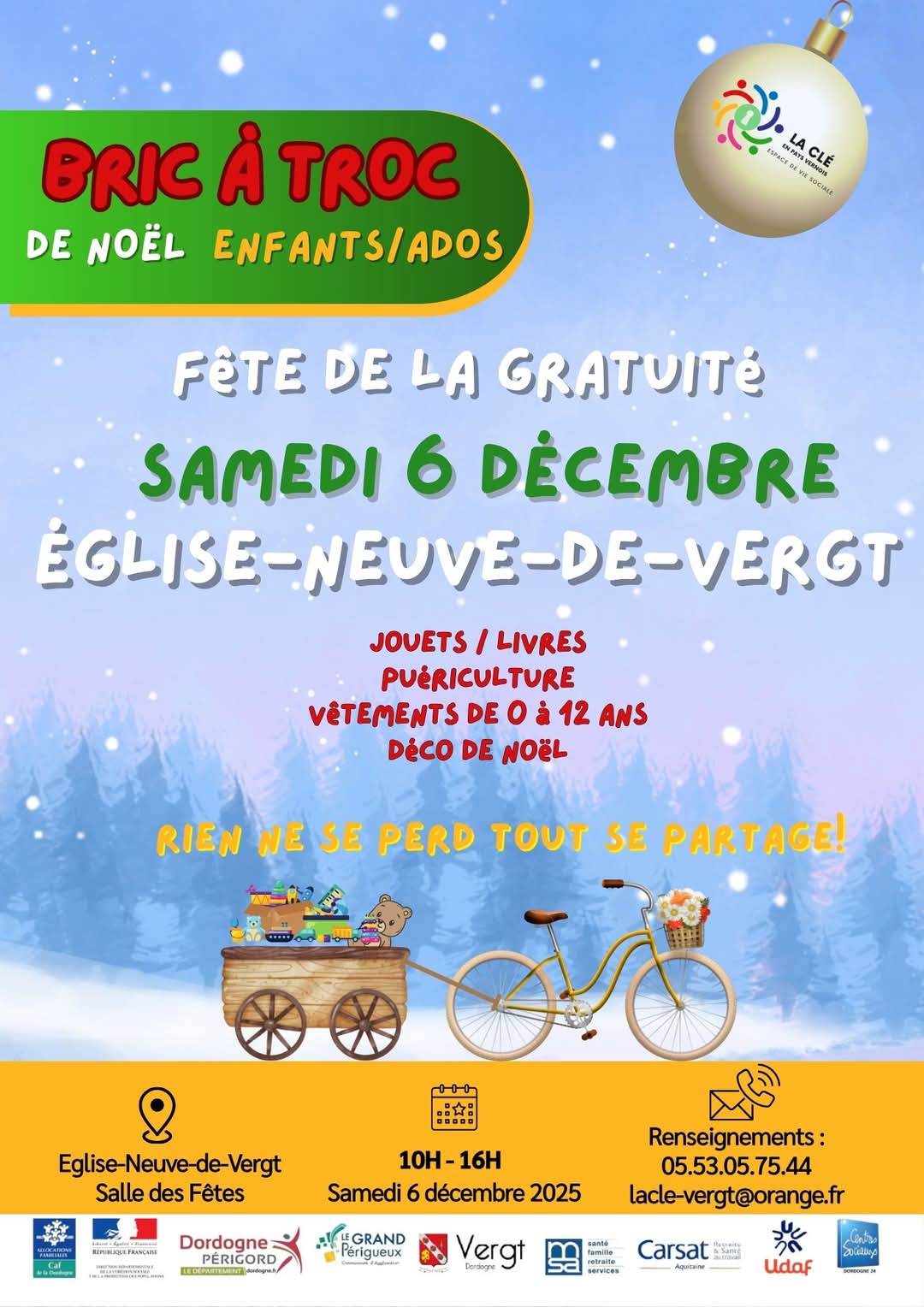 Bric à troc de Noël