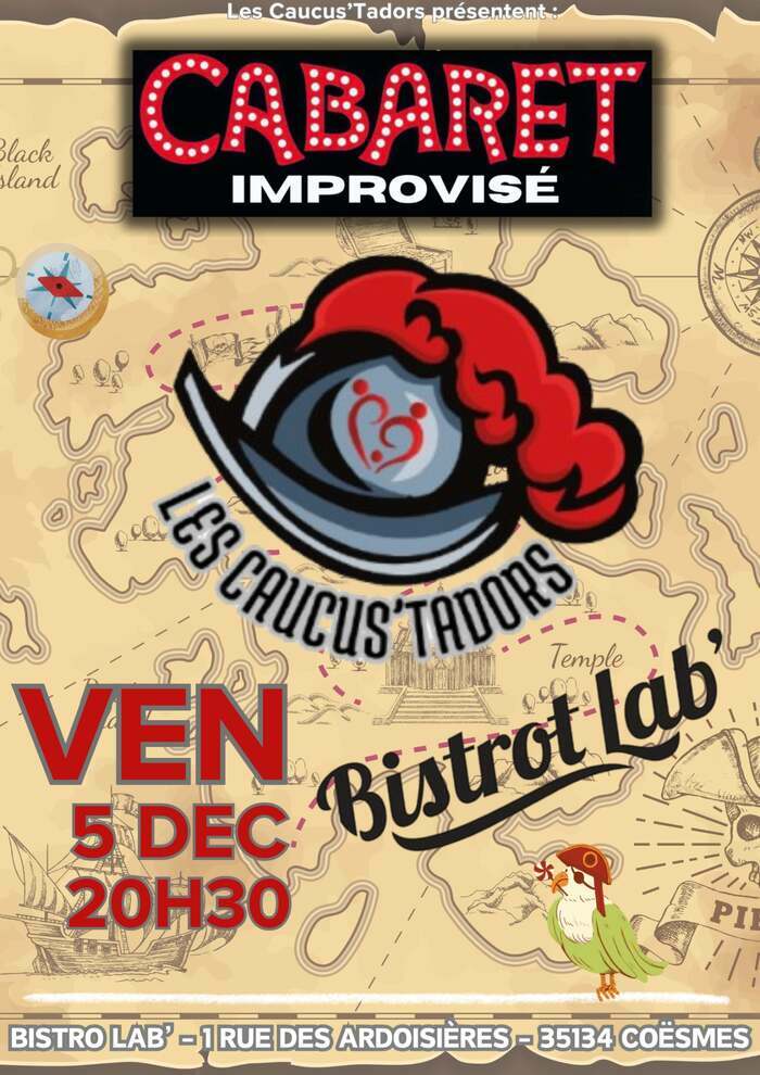 Cabaret d'improvisation Bistrot Lab Coësmes