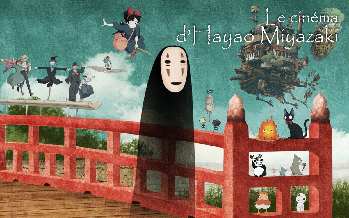 Café-ciné : "Le cinéma d'Hayao Miyazaki" bibliothèque Jacqueline de Romilly Paris