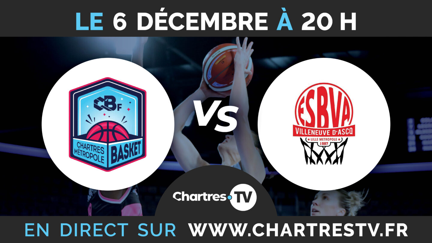 C'Chartres Métropole Basket Féminin vs Villeneuve d'Ascq