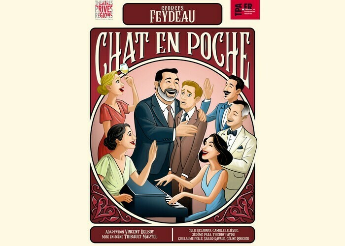 Chat en poche - de Georges Feydeau Théâtre de Jeanne Nantes