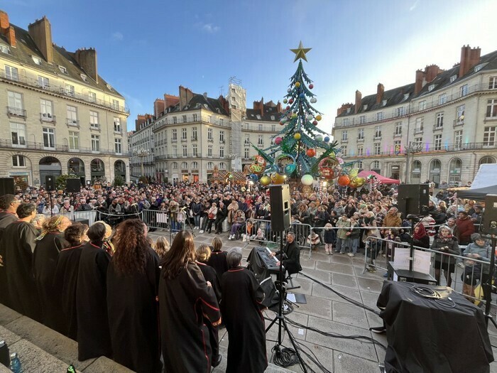 Chorale Amazin’Gospel - Le Voyage en Hiver Place Graslin