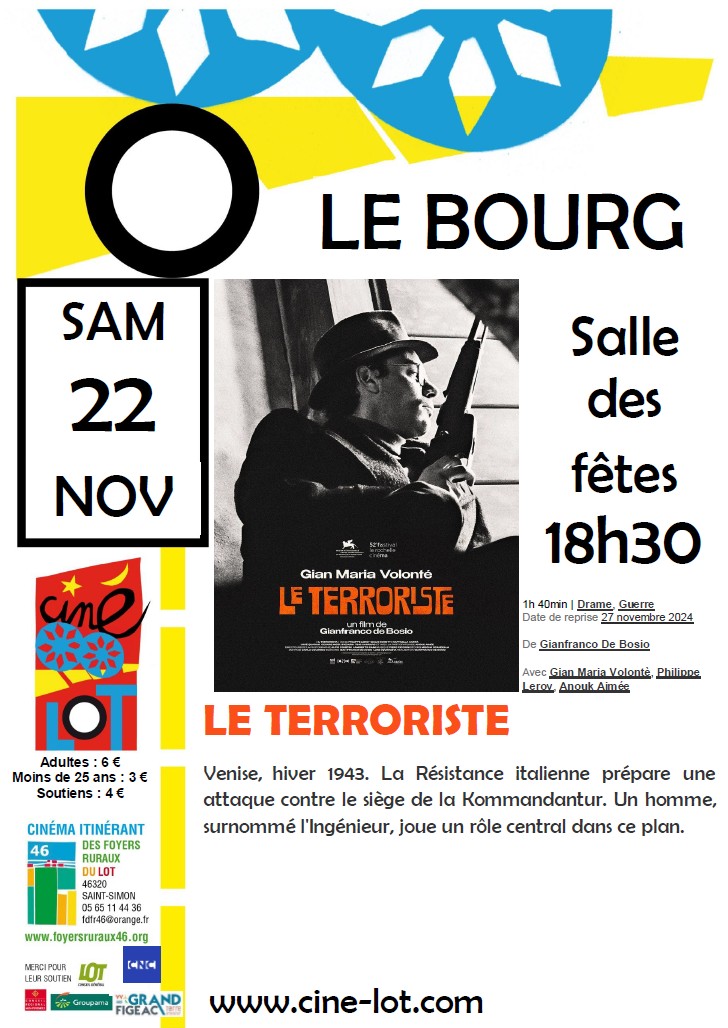 Ciné-lot à Le Bourg Voyage avec mon père Le Bourg
