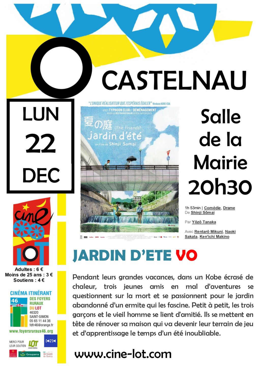 Ciné-Lot Jardin d'été (VOST)