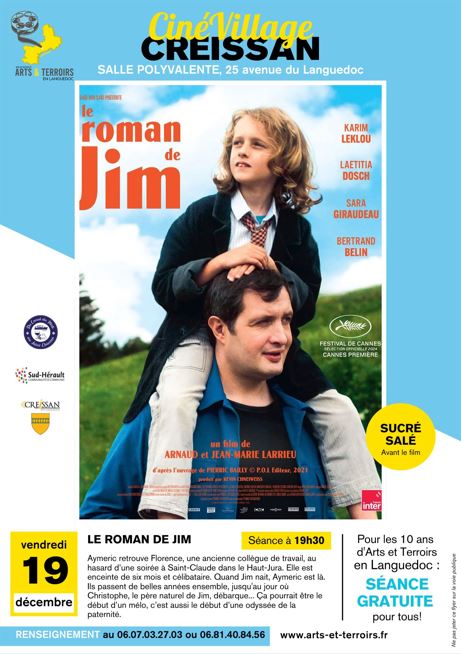 CINÉVILLAGE LE ROMAN DE JIM