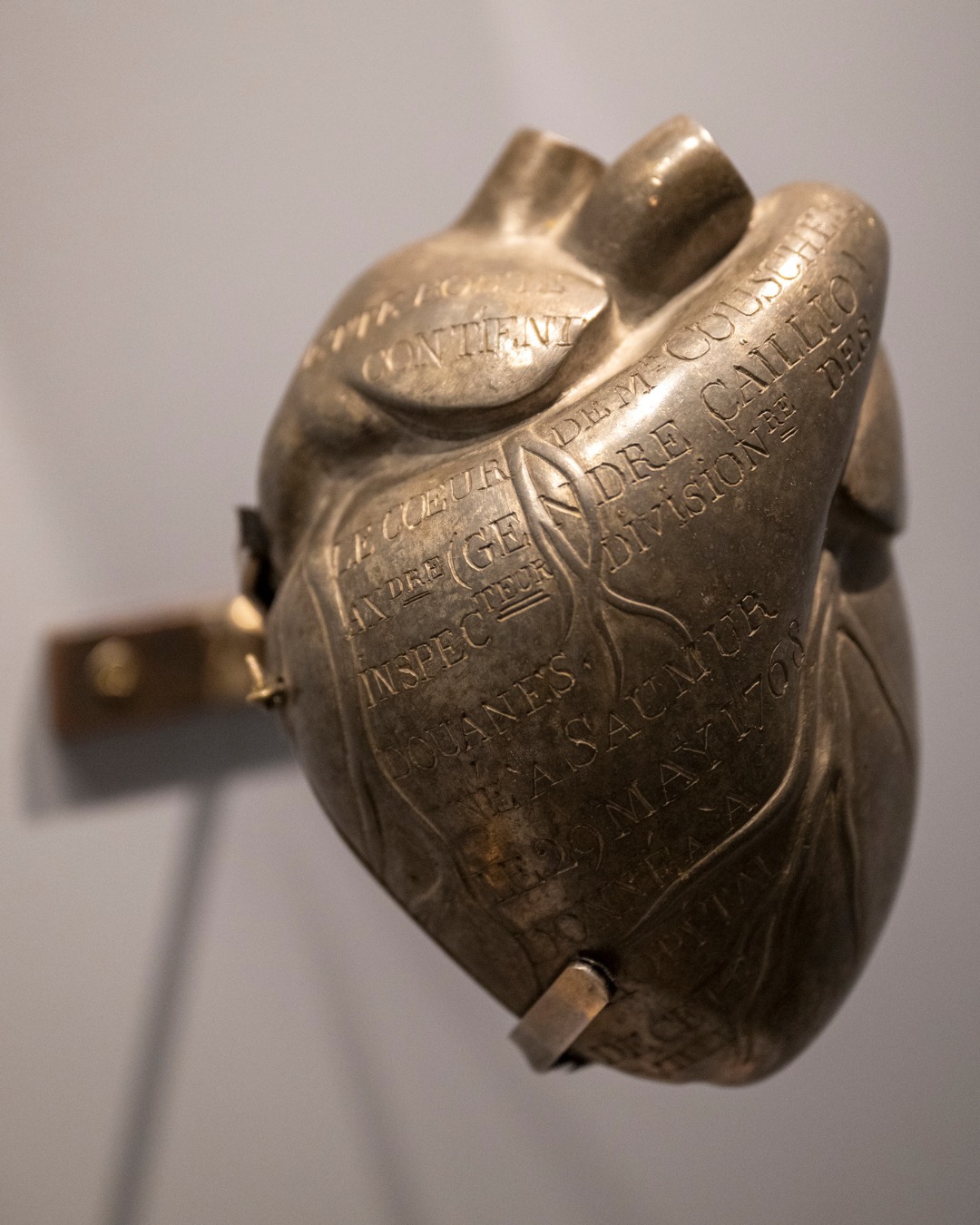 Vue de l’exposition À cœurs ouverts au musée Dobrée