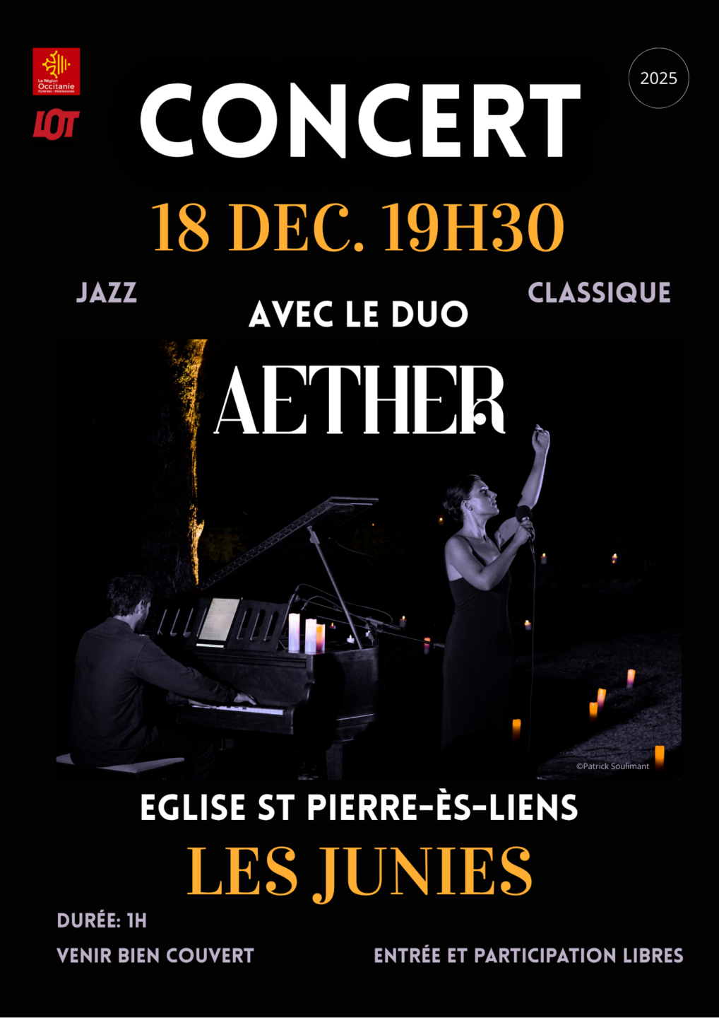Concert aux Junies Aether