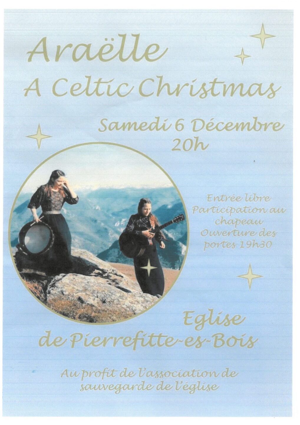 Concert de Noël avec Araëlle a Celtic Christmas