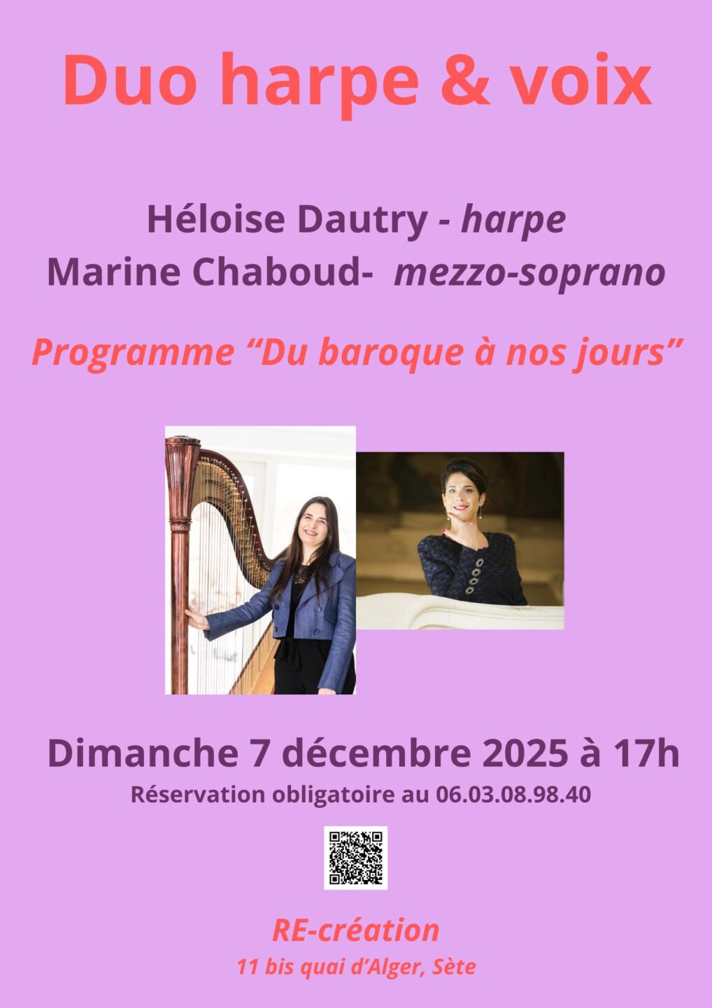 CONCERT HARPE ET VOIX