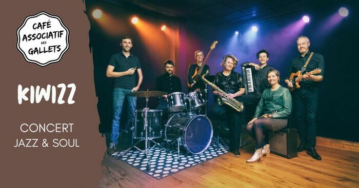 Concert Kiwizz Café associatif des Gallets Rennes