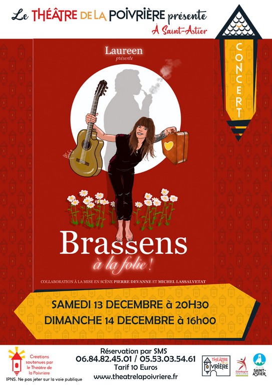 Concert-théâtre Brassens à la folie