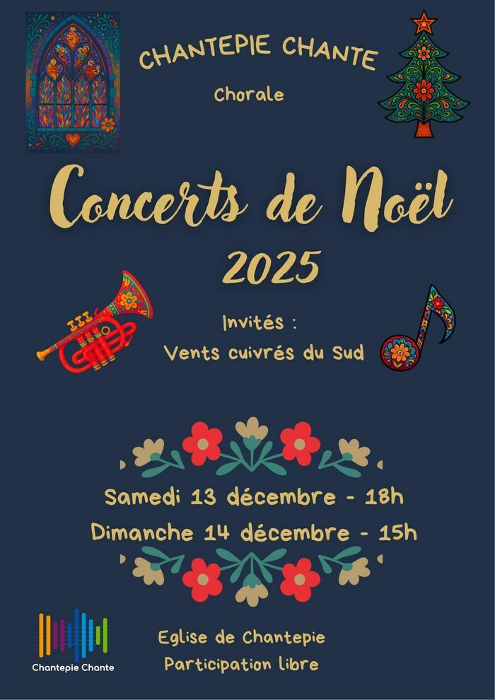 Concerts de Noël - Chorale Chantepie Chante Église de Chantepie Chantepie