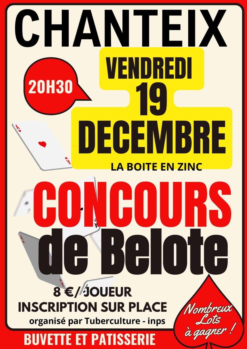 Concour de belote