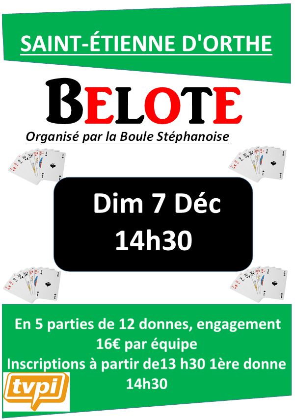 Concours de Belote