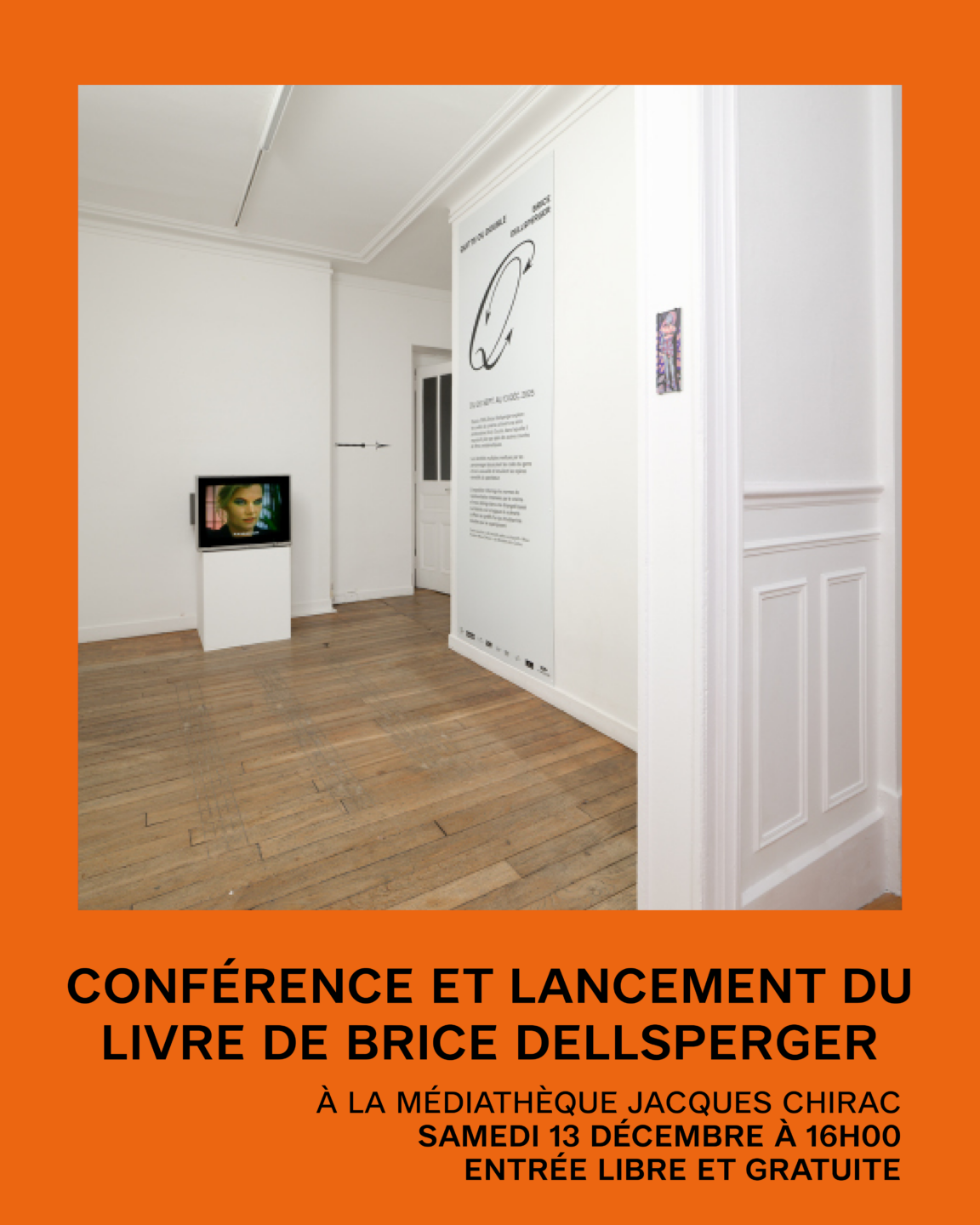 Conférence et lancement du livre de Brice Dellsperger
