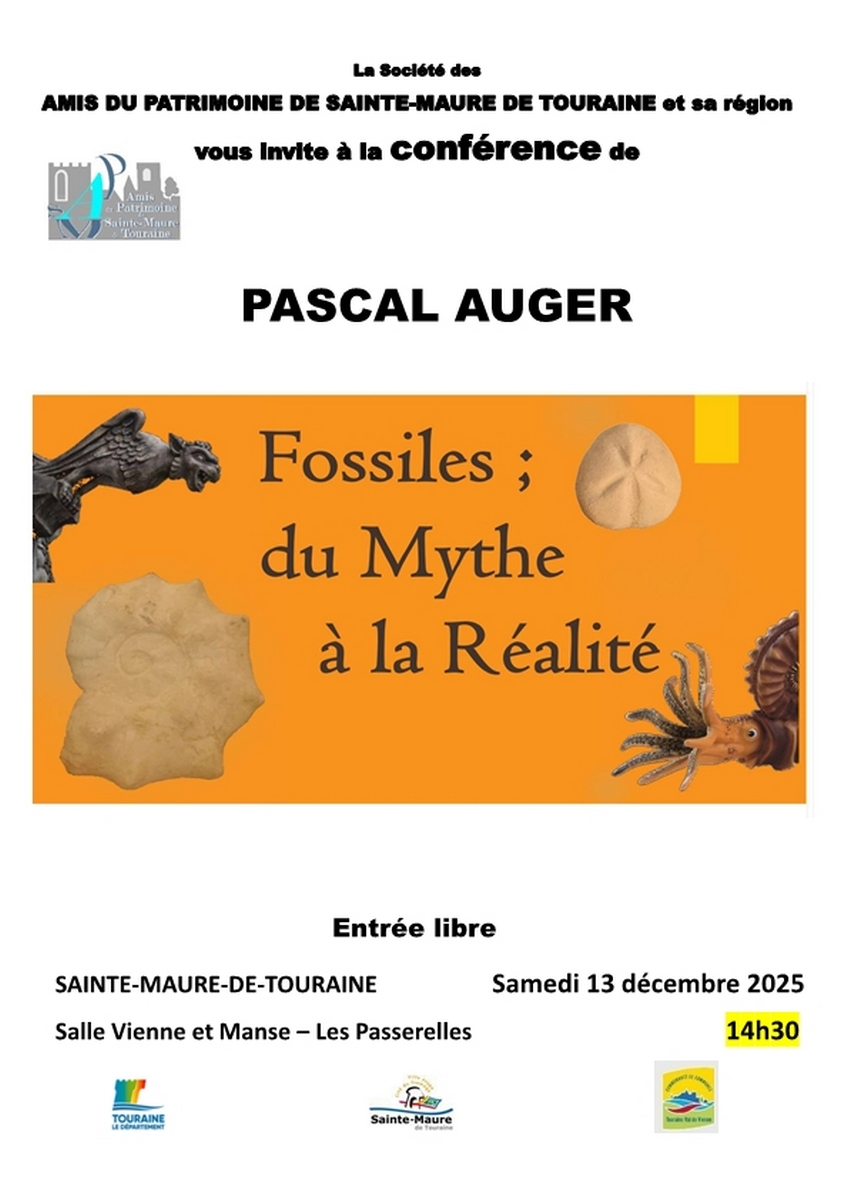 Conférence Fossiles du mythe à la réalité