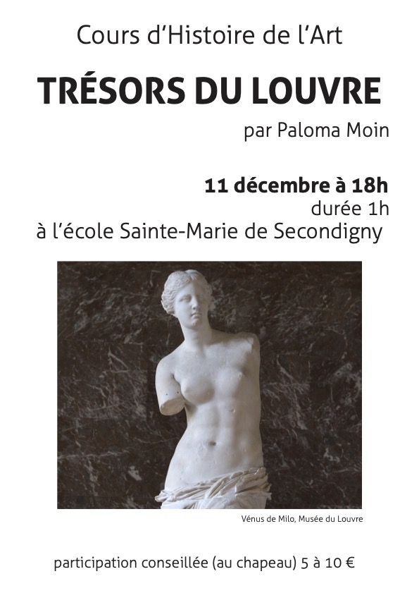 Conférence Trésors du Louvre