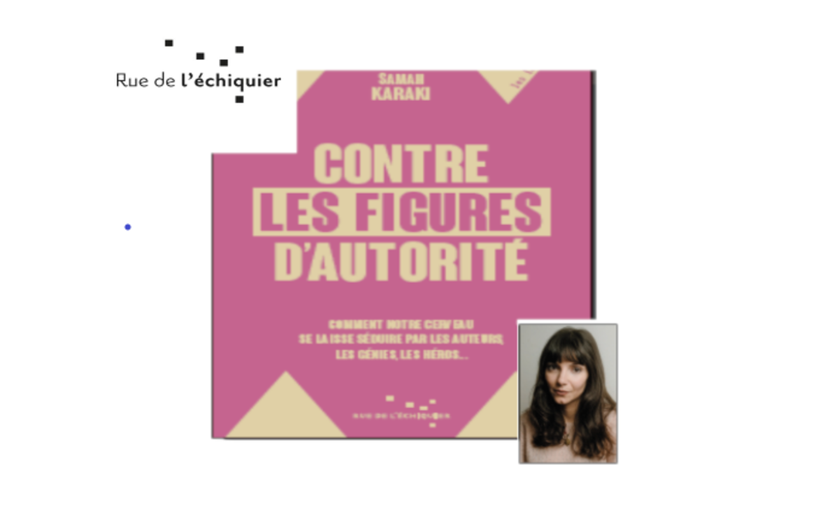 Contre les figures d'autorité : rencontre avec Samah Karaki Bibliothèque Robert Sabatier Paris