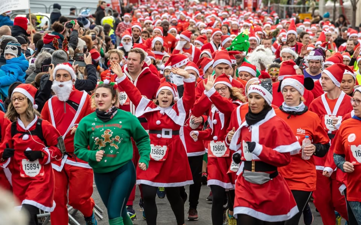 Corrida de Noël d'Issy-les-Moulineaux Cité des Sports  Issy-les-Moulineaux