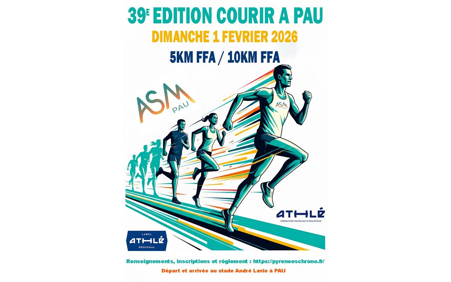 Courir à Pau