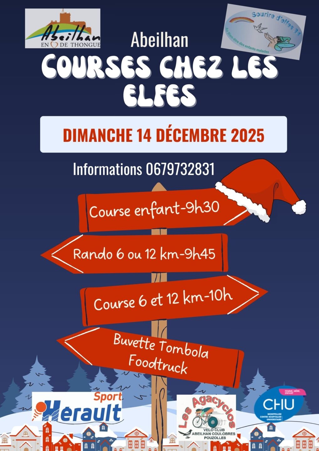 COURSE DE NOEL CHEZ LES ELFES 9 ÈME ÉDITION Rue jules massenet Abeilhan 2025-12-14 COURSE DE NOEL CHEZ LES ELFES 9 ÈME ÉDITION