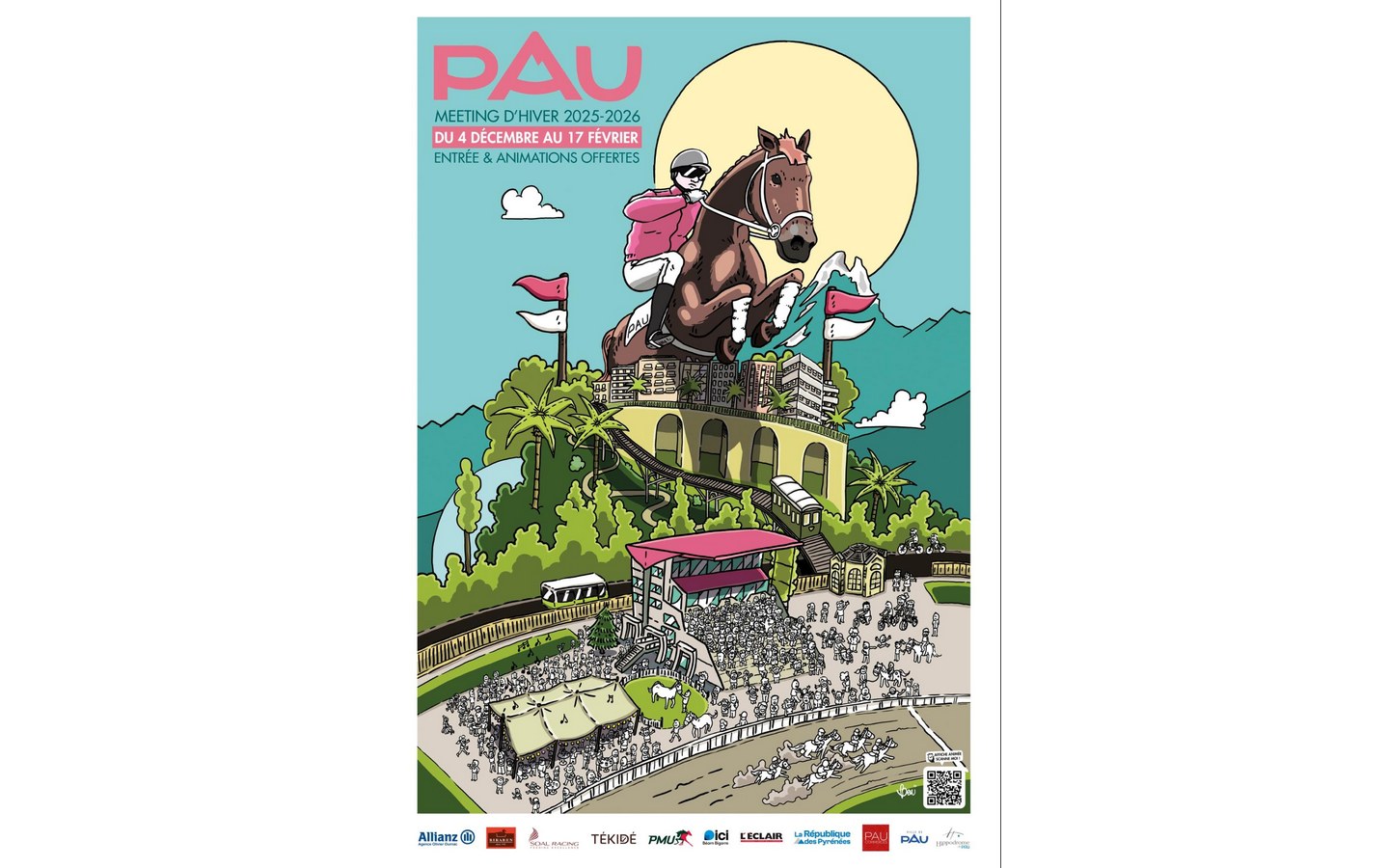 Courses Hippodrome de Pau Meeting d'Hiver 2025/26