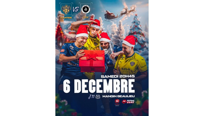 D1 Futsal - Nantes Métropole Futsal vs Nice Futsal Club Complexe Sportif Mangin Beaulieu