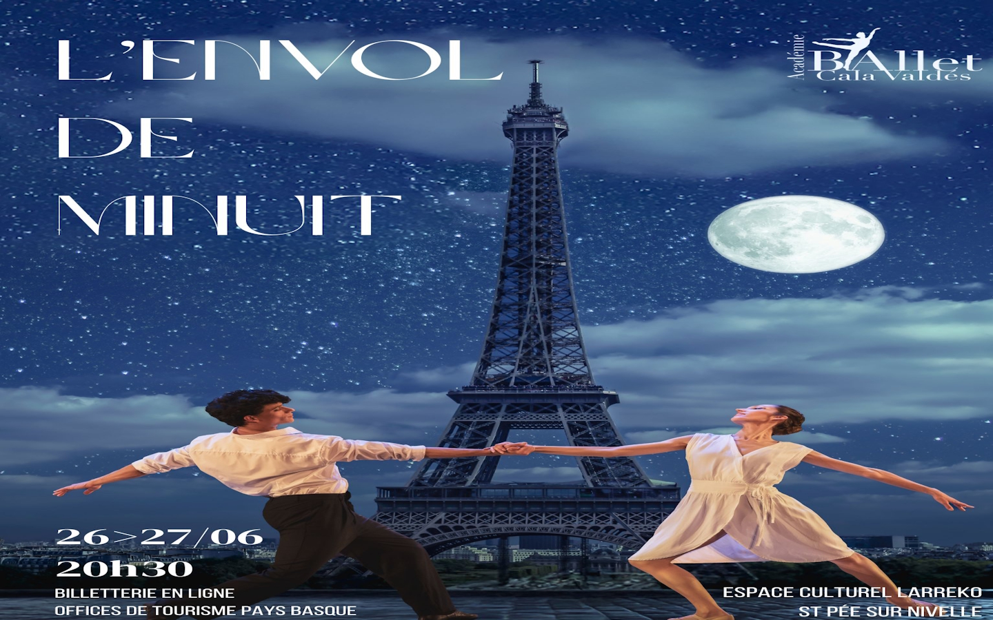 Danse L'Envol de Minuit par l'Académie Ballet Cala Valdes