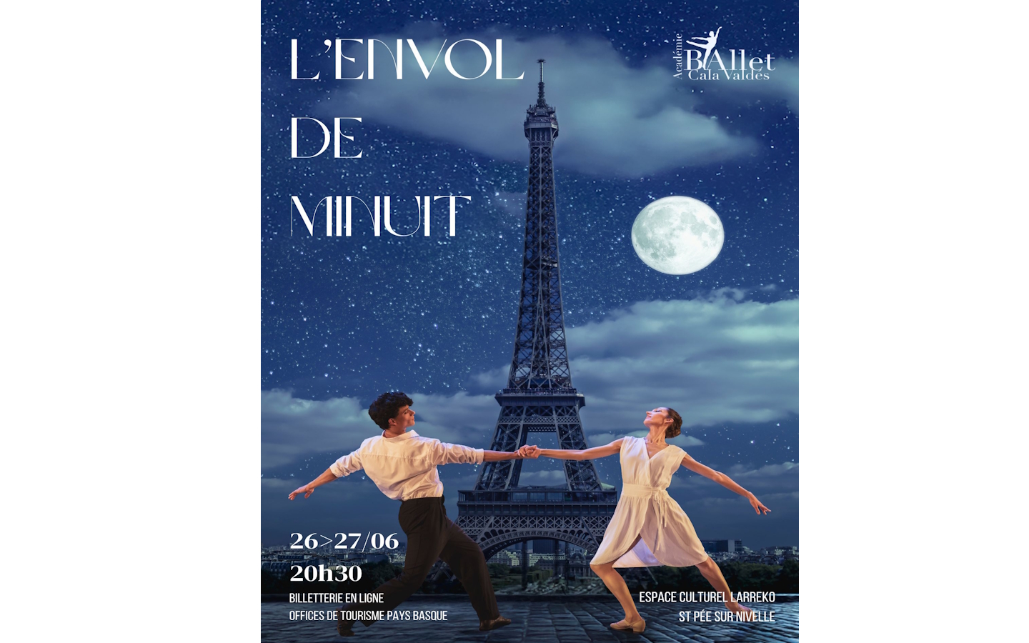 Danse L'Envol de Minuit par l'Académie Ballet Cala Valdes