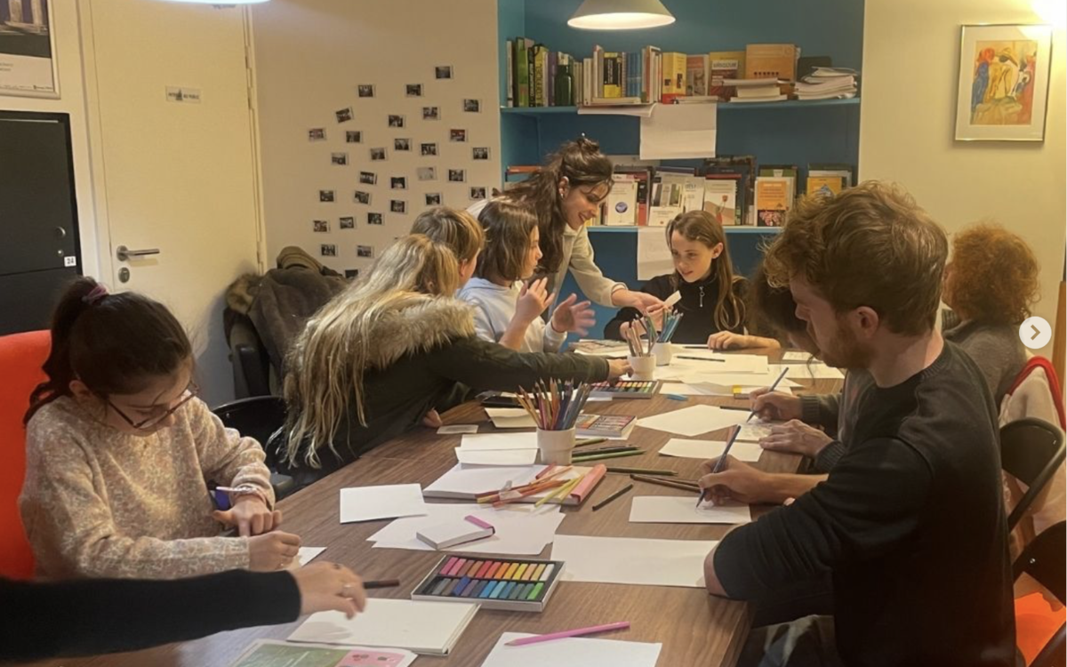 Découvrez l'art du jaspage Maison de la Vie Associative et Citoyenne du 11e arrondissement PARIS