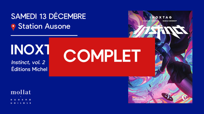 Dédicace de Inoxtag Station Ausone Bordeaux