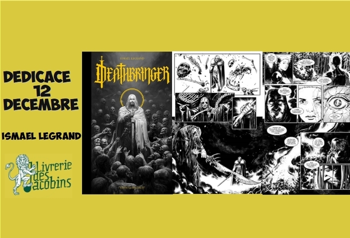 Dédicace Ismaël Legrand la Livrerie des Jacobins Rennes