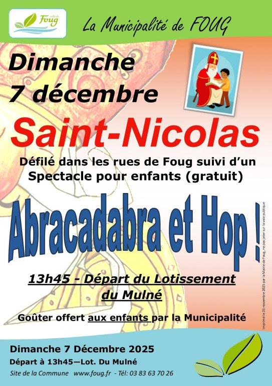 Défilé de la Saint Nicolas Foug