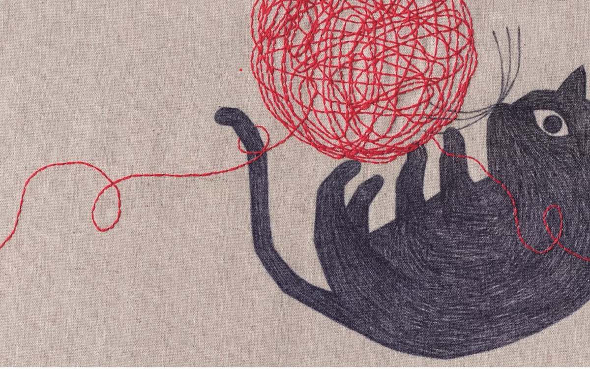 Donnez vie aux animaux d'un livre en leur brodant des écharpes et des bonnets ! Bibliothèque François Villon Paris