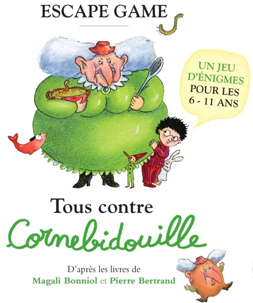 Escape game pour enfants Tous contre Cornebidouille