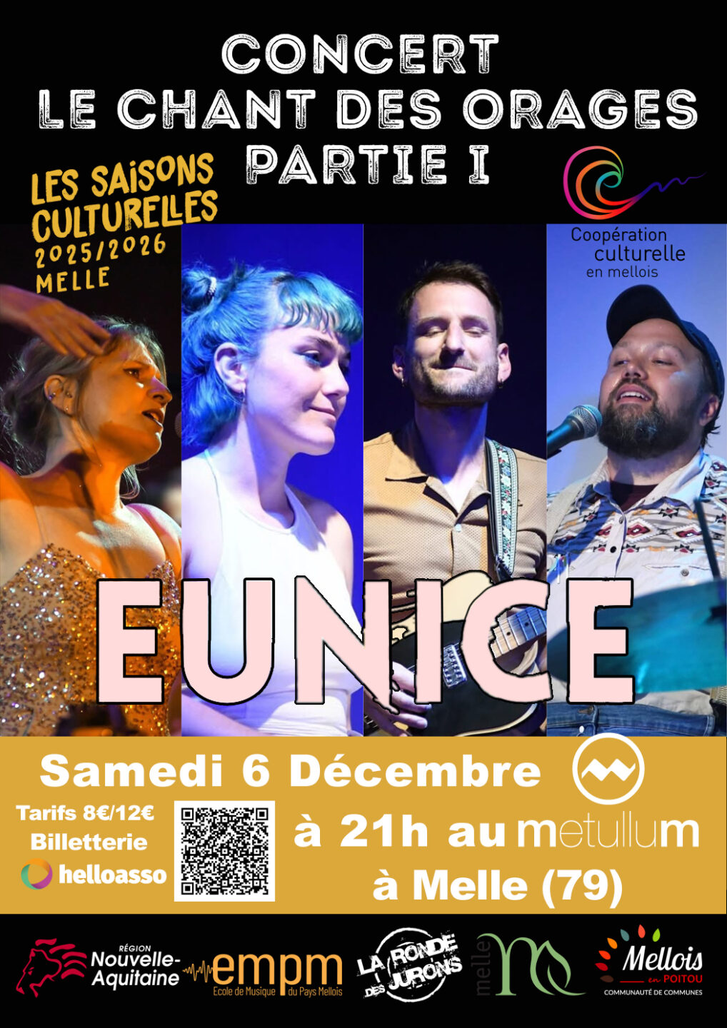 EUNICE Le Chant des Orages