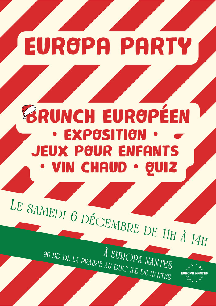 EUROPA PARTY Maison de l'Europe - Europa Nantes