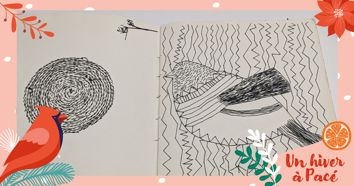 Exposition d'Art textile par Chrystelle Hunot Espace Le Goffic Pacé