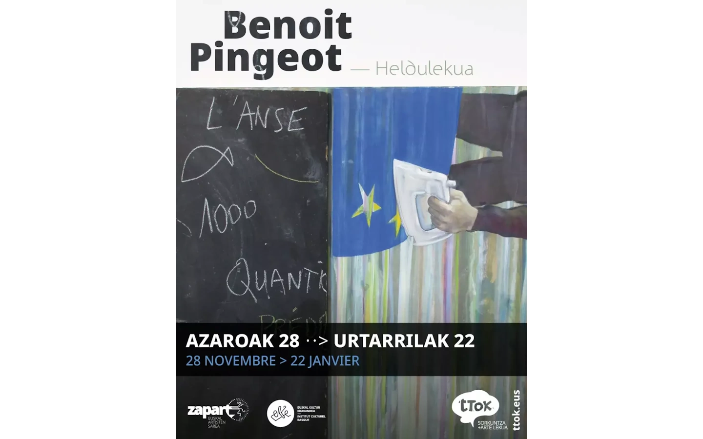 Exposition de Benoît Pingeot L'ANSE