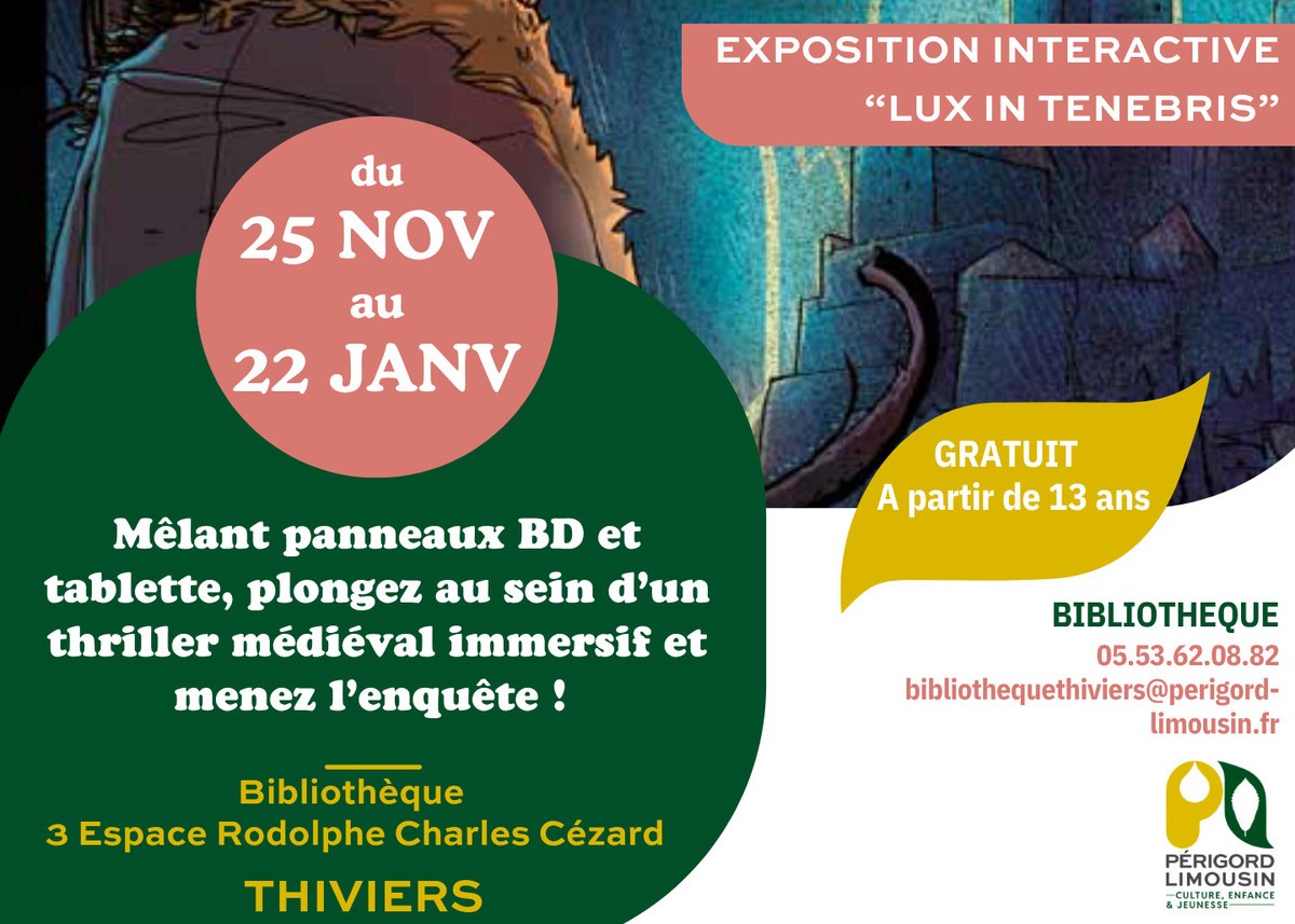 Exposition interactive Lux in Tenebris