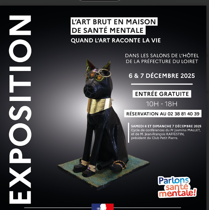 Exposition l'Art brut en maison de santé mentale