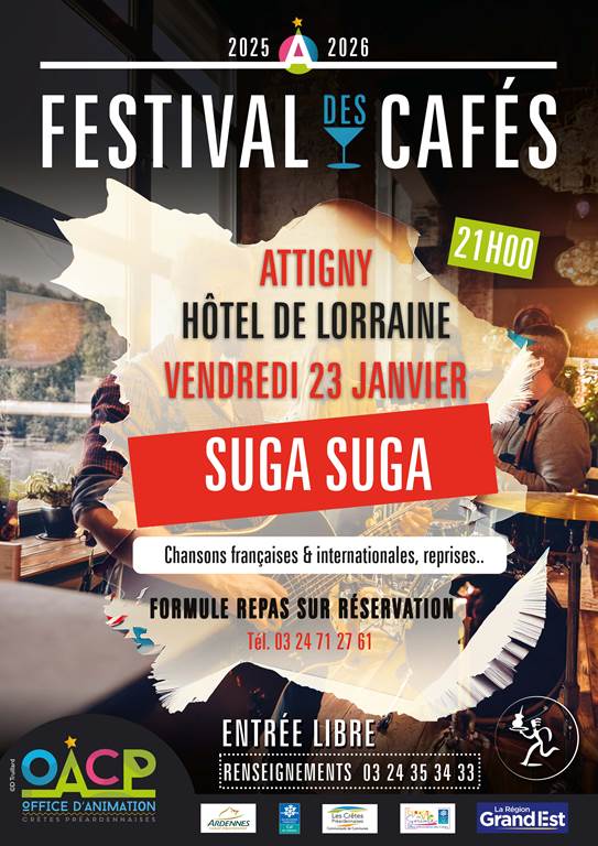 Festival des cafés à Attigny