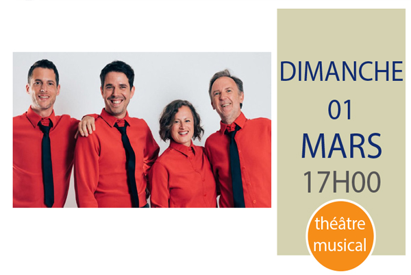 Festival L'Emoi des Mots Théâtre Les Goguettes en trio mais à 4