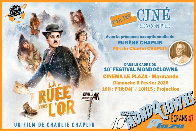 Festival Mondoclowns P'tit Déj' Ciné-rencontre au Cinéma Le Plaza