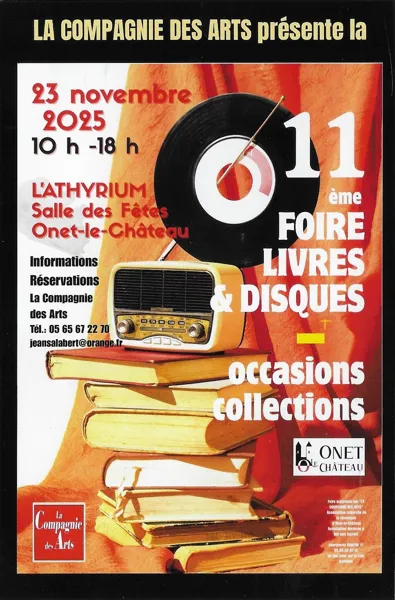 Foire aux livres et disques d'occasion