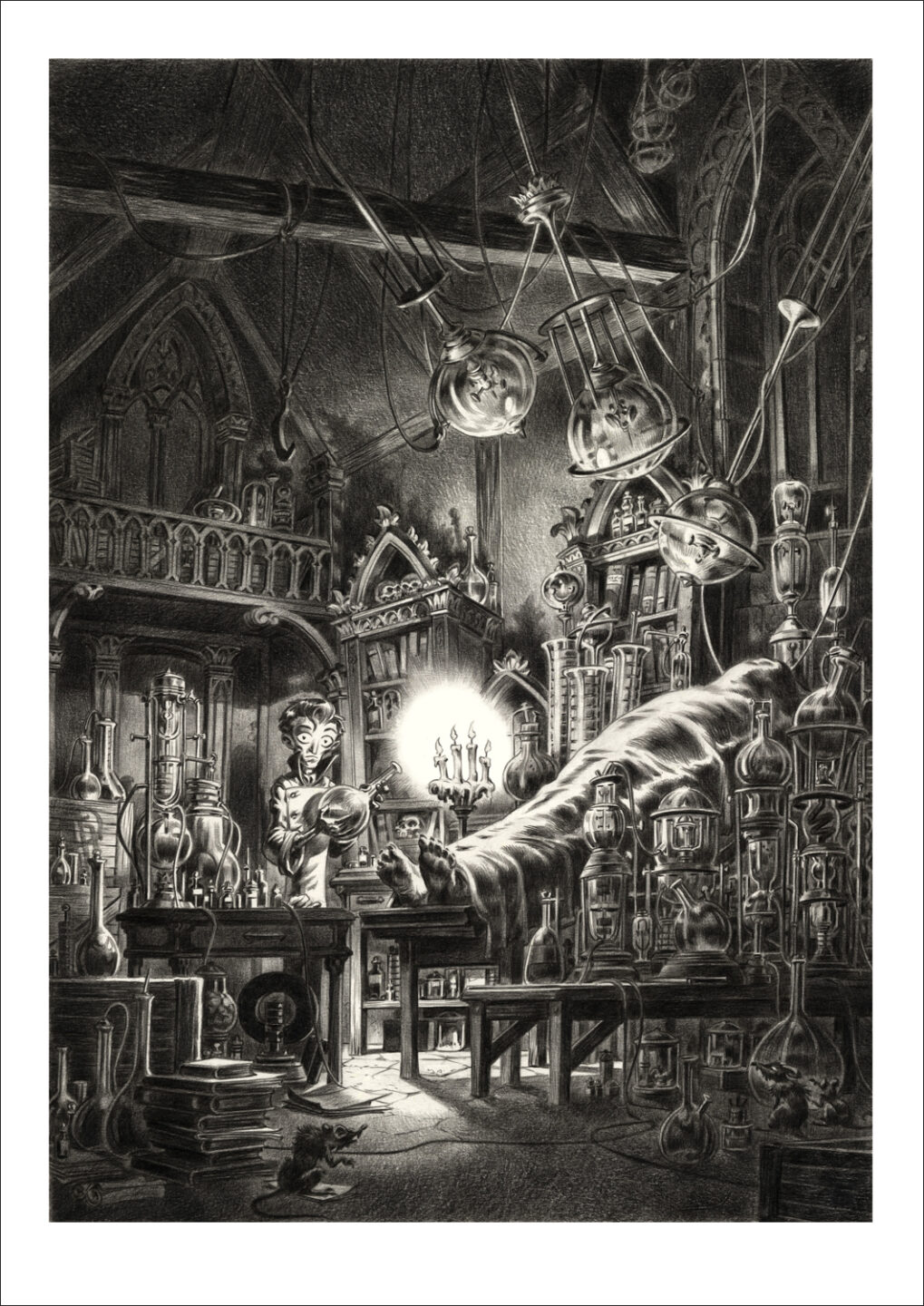 Frankenstein illustré par Stan Manoukian