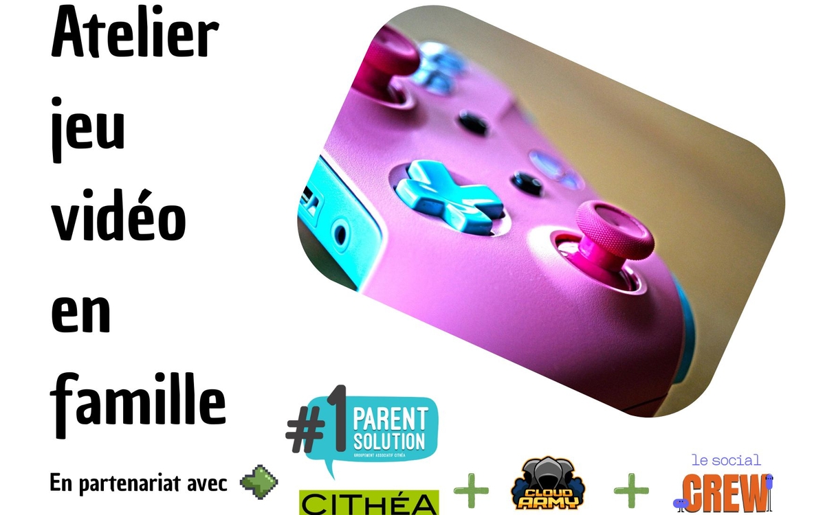 Gaming en famille - Sensibilisation aux médias par le jeu vidéo Bibliothèque Gutenberg Paris