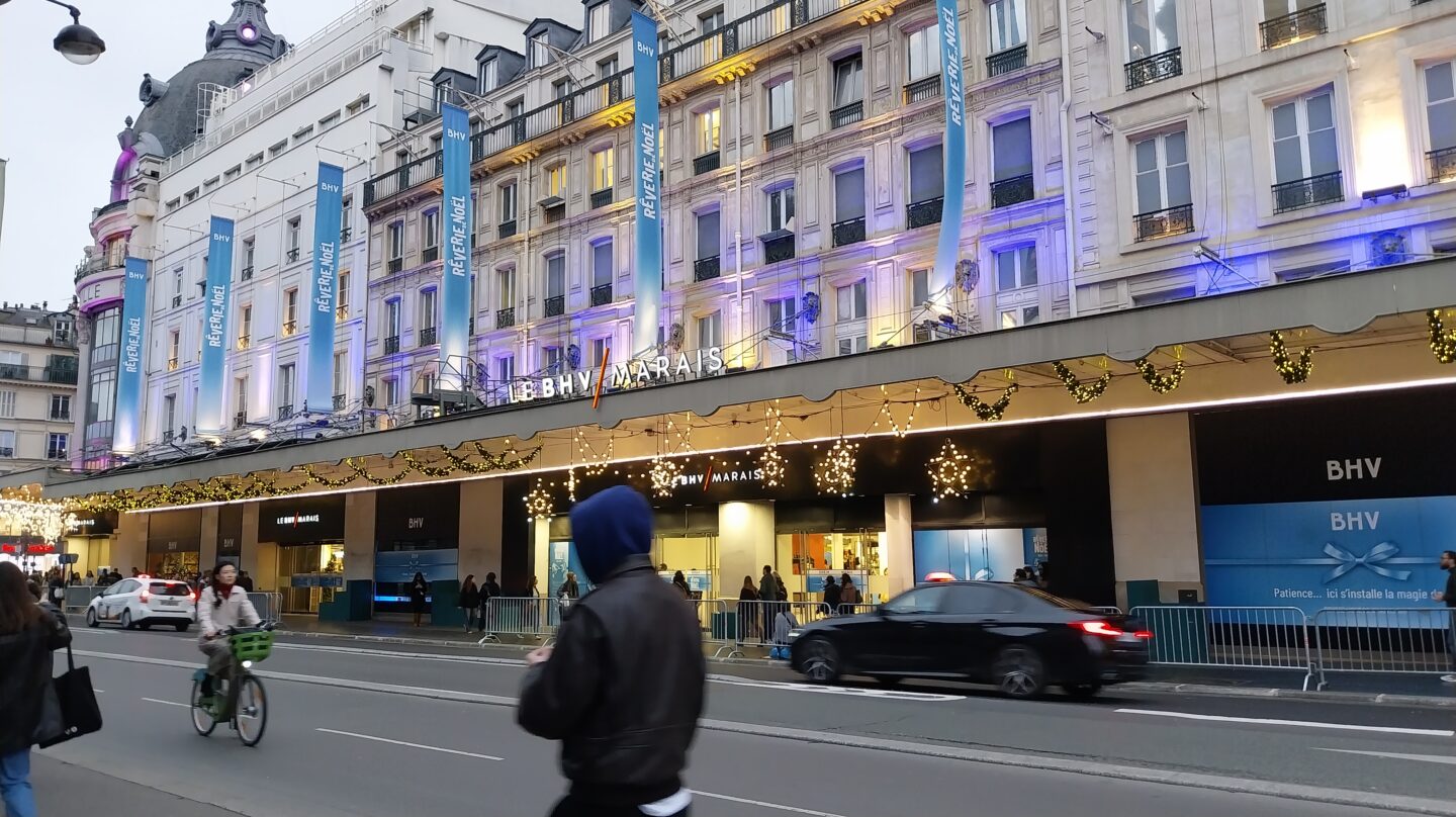 Grands magasins Paris