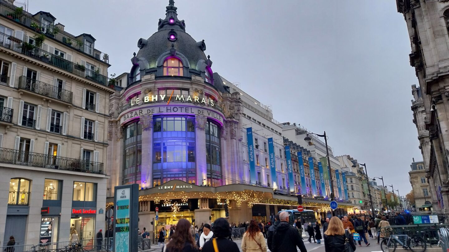 Grands magasins Paris